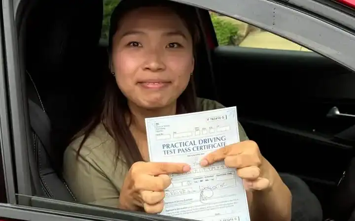 Mei, automatic driving instructor in Worcester